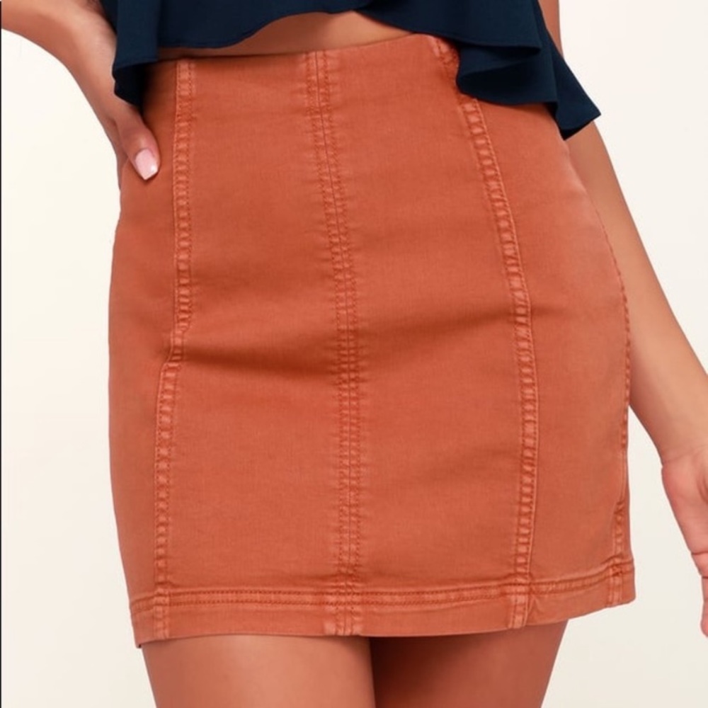 Free People Modern Femme Skirt